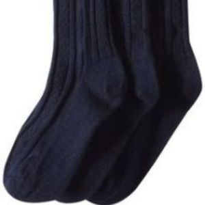 Austin Girl's Knee High Socks 2 Pairs Sz S